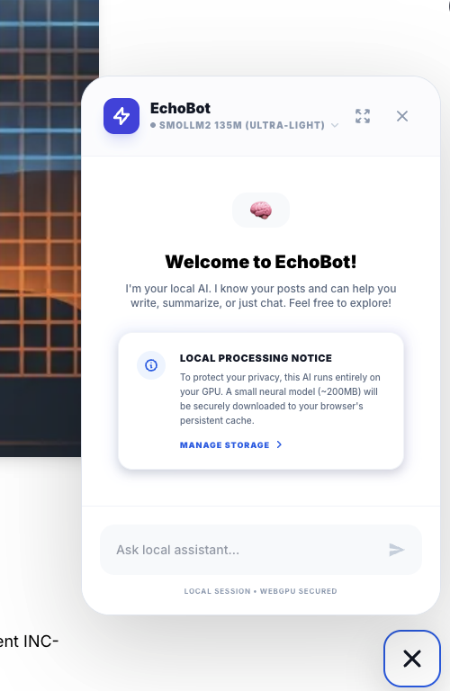 Local EchoBot Assistant